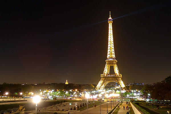 Нощ в Париж - Айфеловата кула