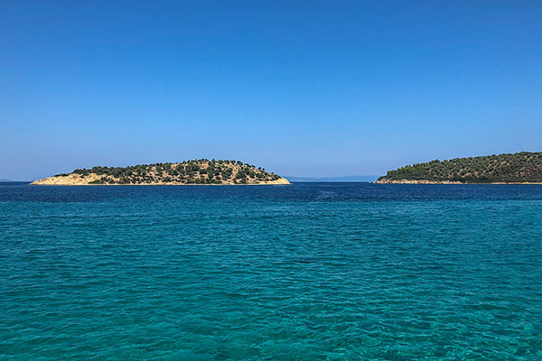 Остров Диапорос, Ситония, Халкидики, Гърция