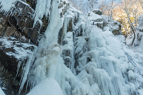 Замръзналият Боянски водопад, Витоша
