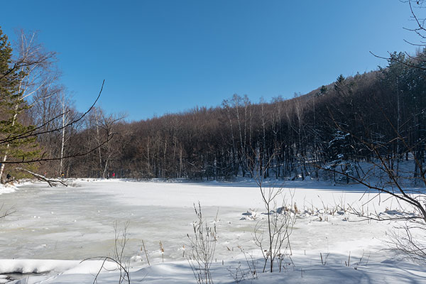 Замръзналото Боянско езеро, Витоша