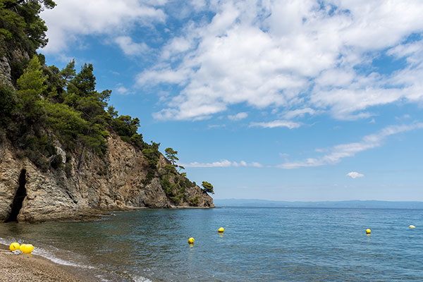 Плаж Бахия, Ситония, Халкидики, Гърция