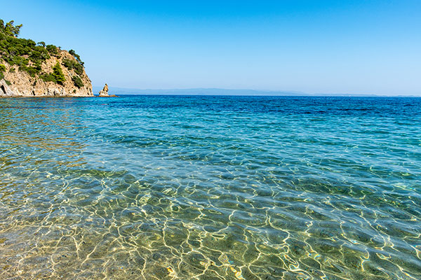 Плаж Родиа, Ситония, Халкидики, Гърция
