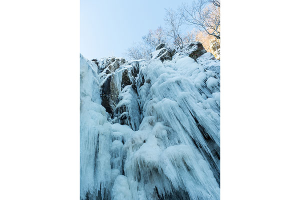 Замръзналият Боянски водопад, Витоша