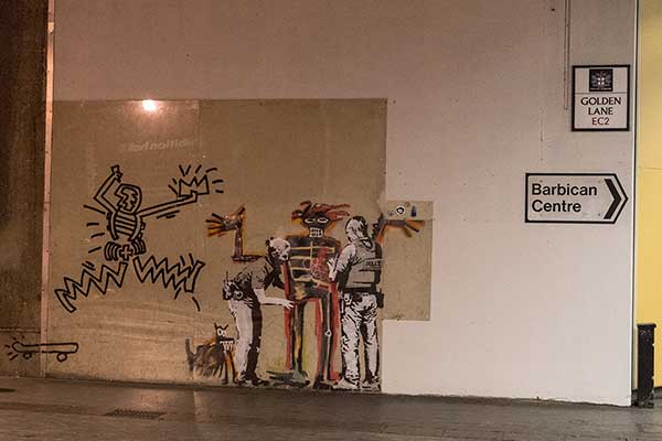 Banksy - Barbican - Basquiat