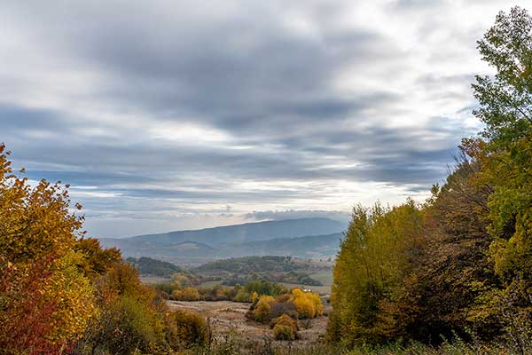 Екопътека Бистрица - Железница - панорамна гледка